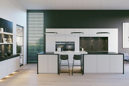 in de spotlight: Modern Black Marble in de spotlight: Modern Black Marble