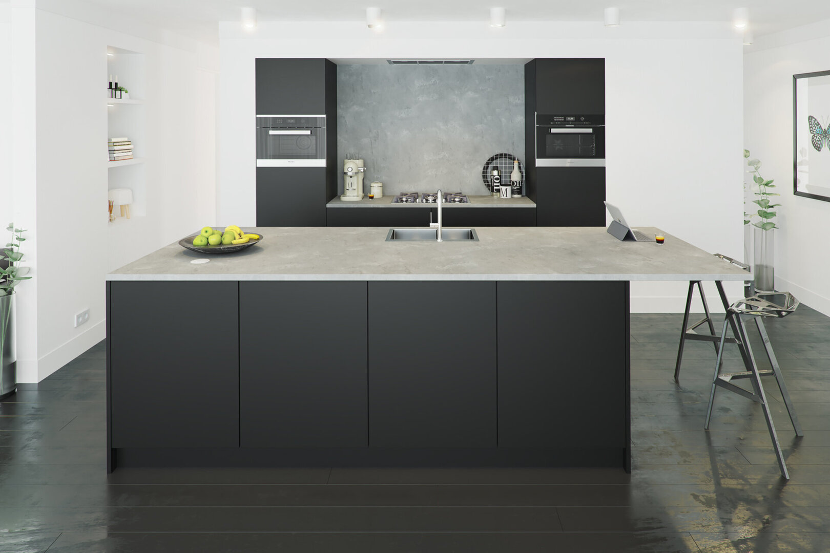 Modern Matt Black