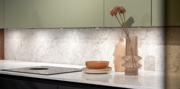 stijlvolle keller keuken in onze intermat showroom