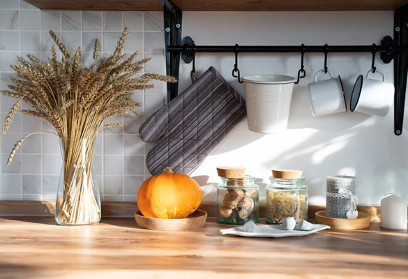 warmte in huis met een vleugje herfst in de keuken warmte in huis met een vleugje herfst in de keuken