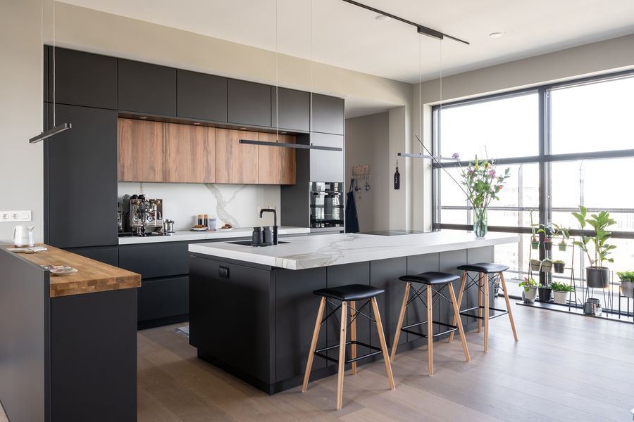 2-in-1: urban keuken en bijkeuken