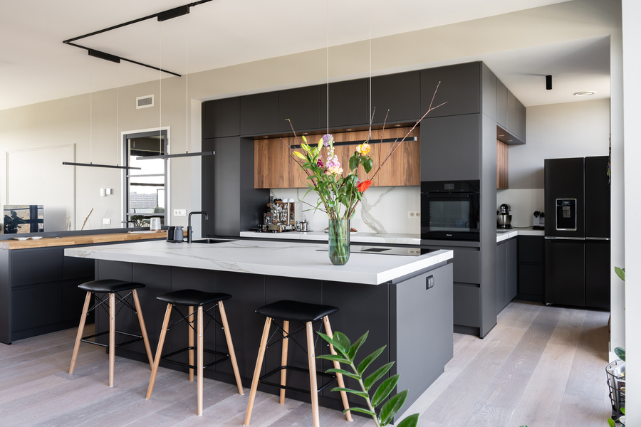 2-in-1: urban keuken en bijkeuken