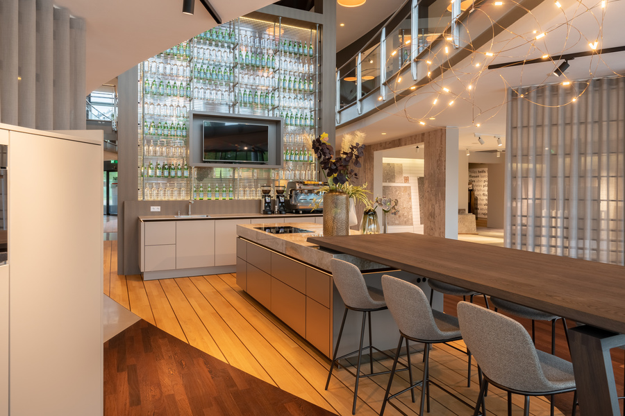 nieuwe showroom keuken aan de Oude Rijn