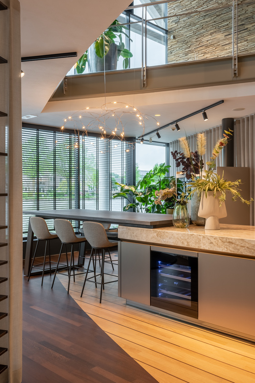 nieuwe showroom keuken aan de Oude Rijn