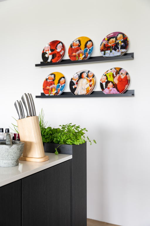 stoere keuken met speelse elementen