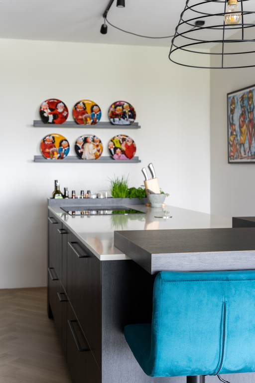 stoere keuken met speelse elementen
