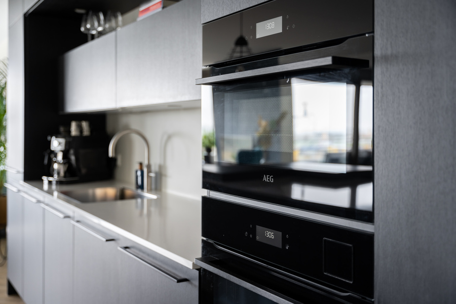 stoere keuken met speelse elementen