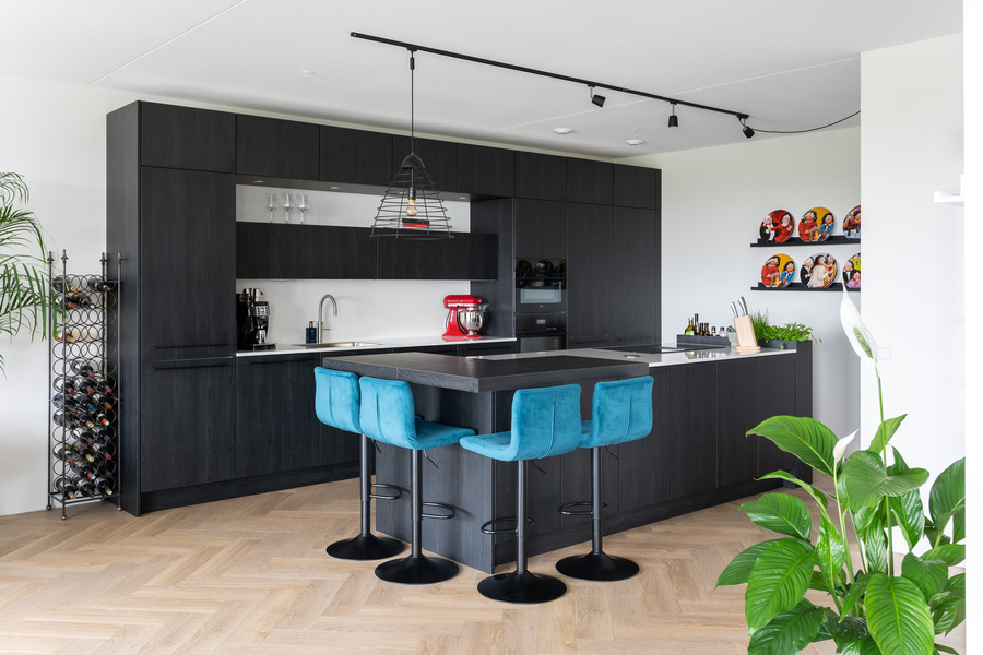 stoere keuken met speelse elementen